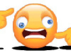 Смайлик с пальцем у Виска