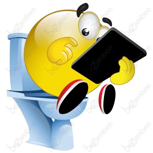 Мужчина на горшке