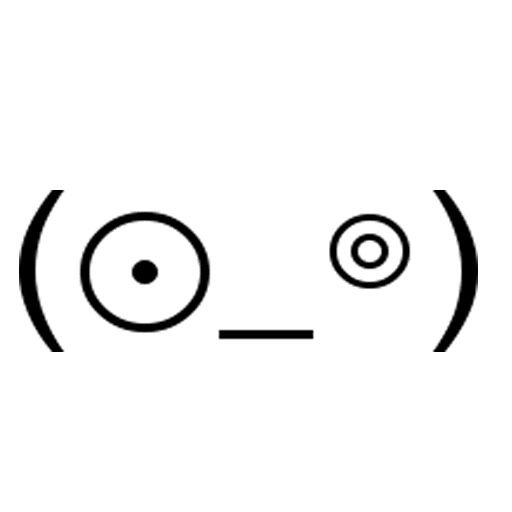 Смайлик из скобки