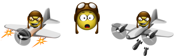 Смайлик летчик