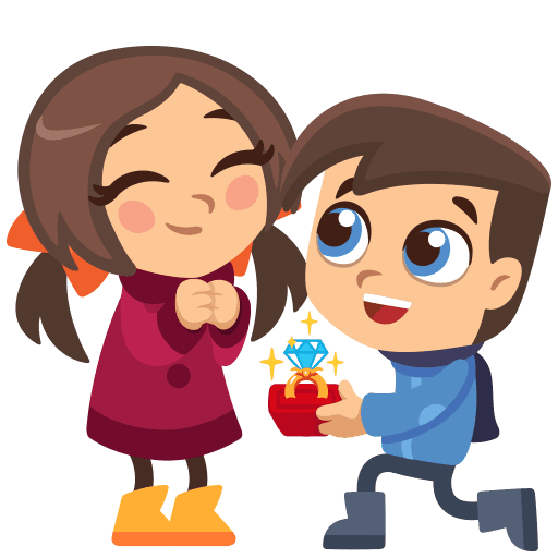 Стикеры для влюбленных