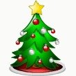 Новый год ёлка смайлик