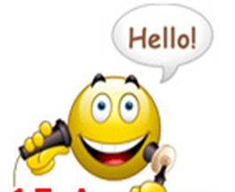 Смайлик звонит