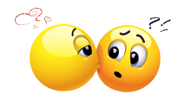 Смайлик целую в щечку