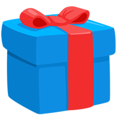 Эмодзи подарочек