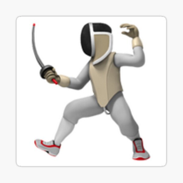 ЭМОДЖИ фехтовальщик