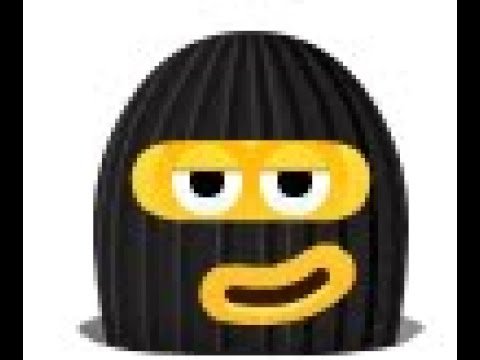 Эмодзи грабителя