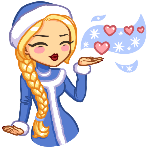 Новогодние Стикеры ВК