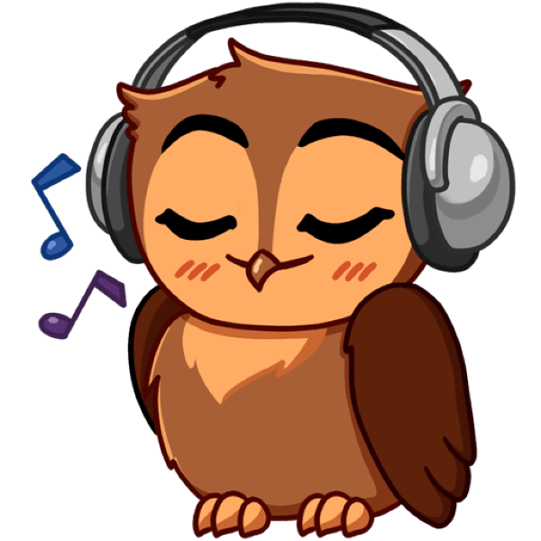 Стикеры ВК Совенок Фил