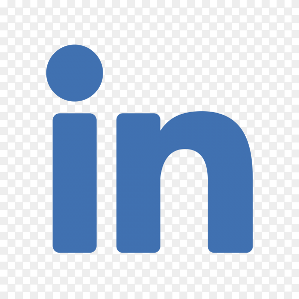 LINKEDIN logo transparent