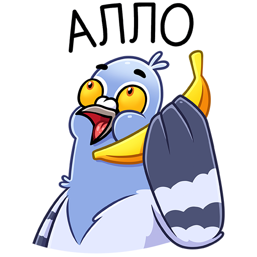 Голубь Михаил Стикеры ВК