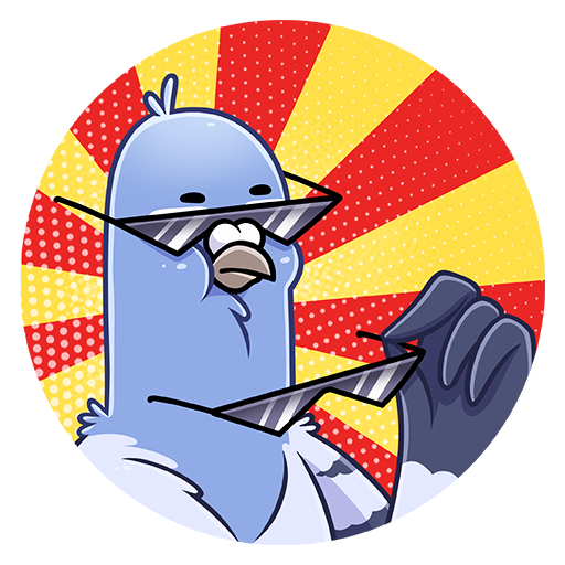 Голубь Михаил Стикеры ВК