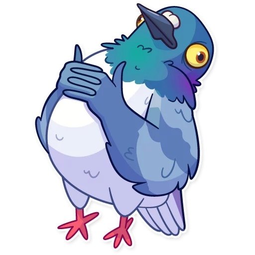 Сумасшедший голубь