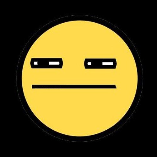 Смайлик с поднятой бровью