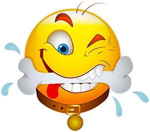 Смайл кусается