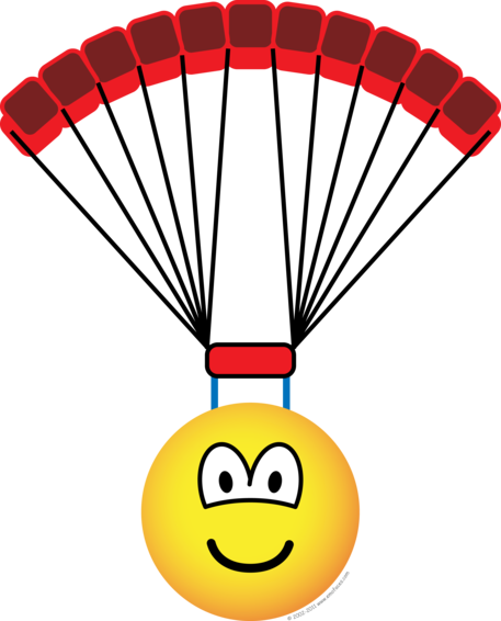 ЭМОДЖИ С парашютом ВДВ