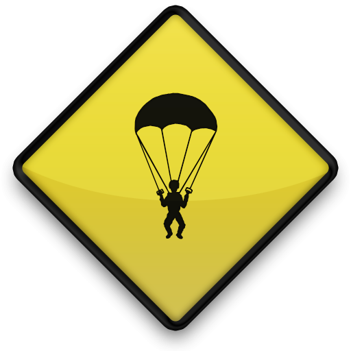 Парашютист мультяшка