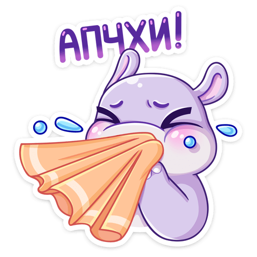 Стикеры ВК заболел