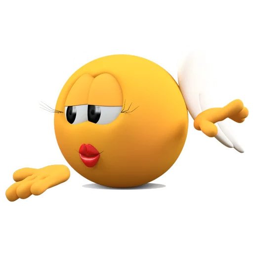 Колобанга на белом фоне