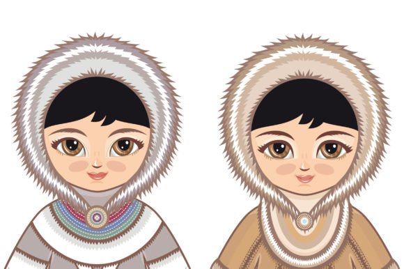 Аппликация Эскимос