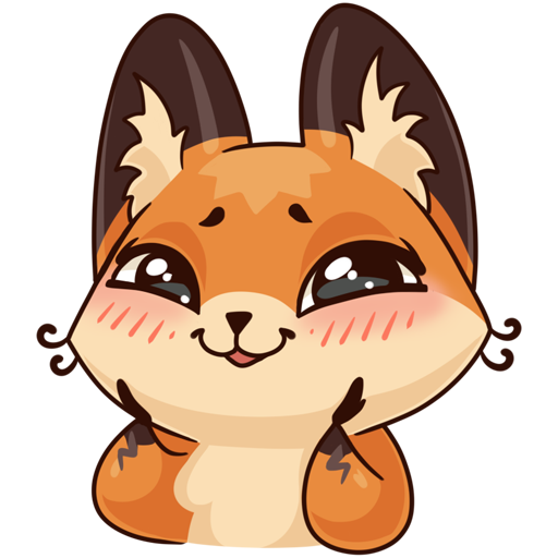 Смайлик Лисичка