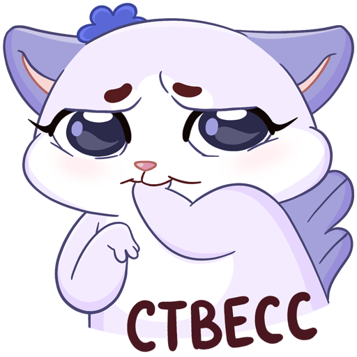 Кошачья мордочка рисунок