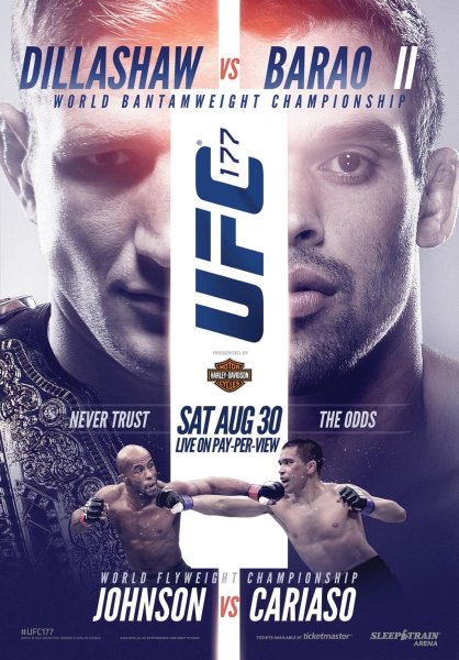 UFC 213 Постер