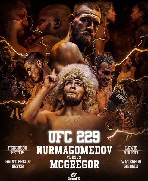 Постер UFC Jon Jones