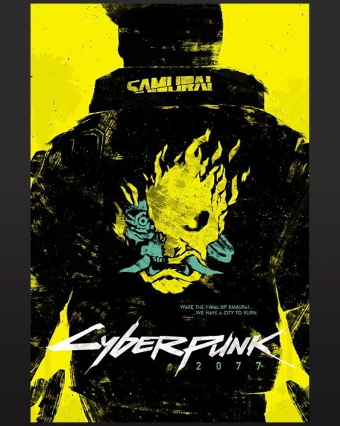 Cyberpunk 2077 Постер