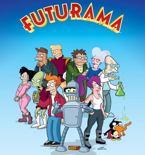 Футурама постеры персонажей