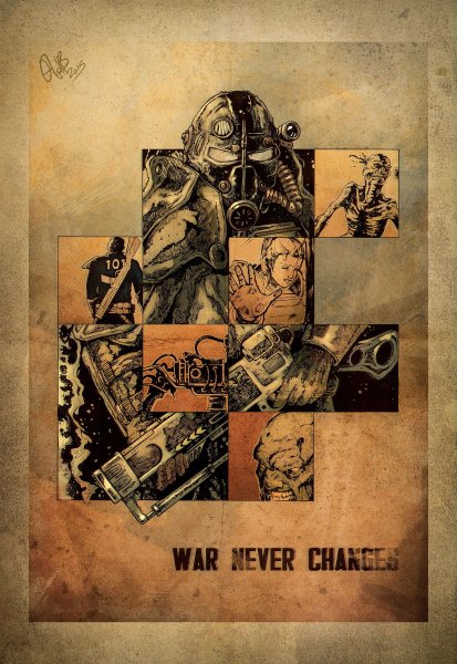 Fallout плакаты
