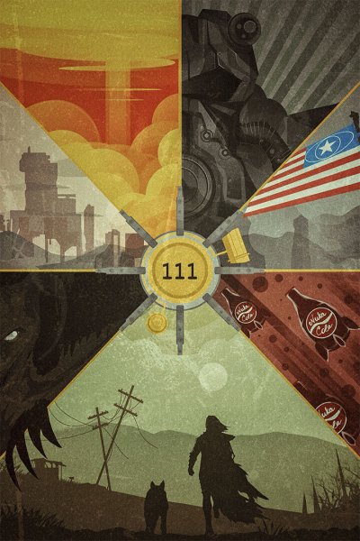 Fallout 3 Постер
