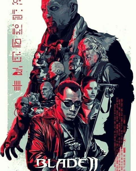 Блэйд 1998 Постер