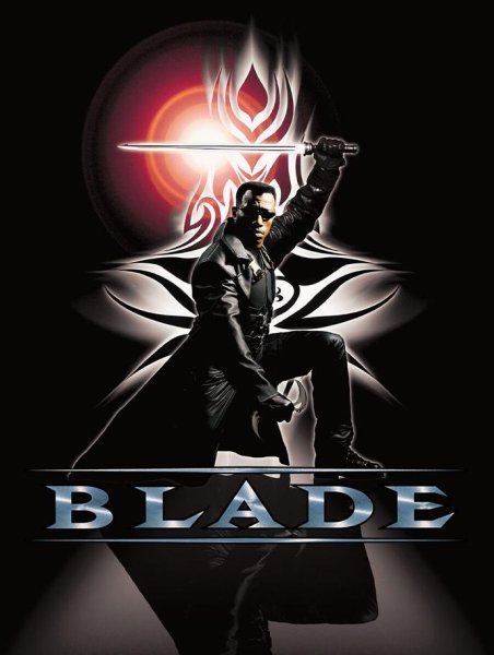 Blade фильм 1998 Постер