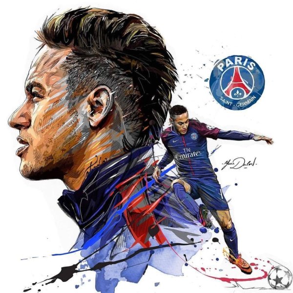 Неймар арт ПСЖ
