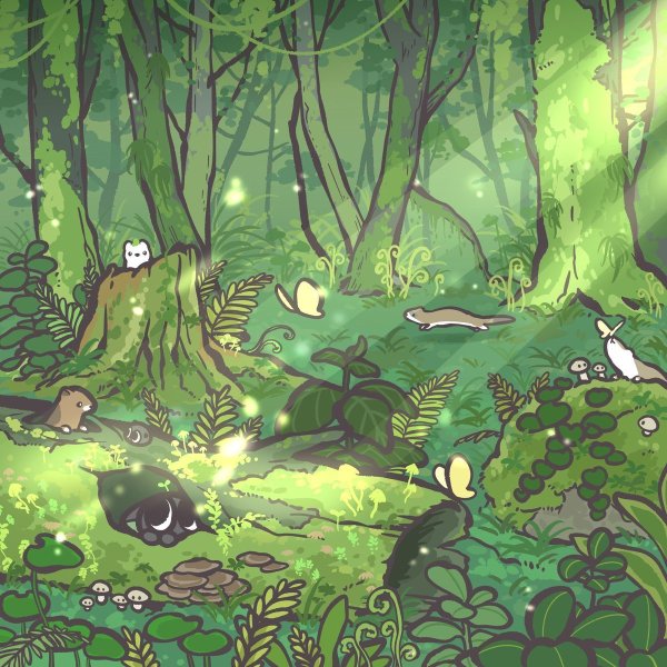 Эстетика ботанических иллюстраций для печати