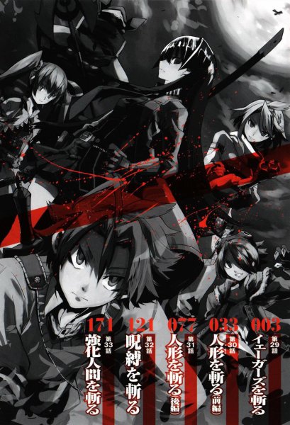 Аниме ночной рейд акаме