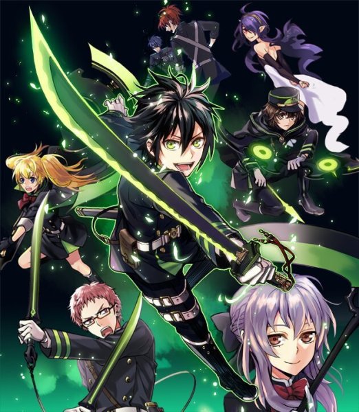 Аниме последний Серафим Постер