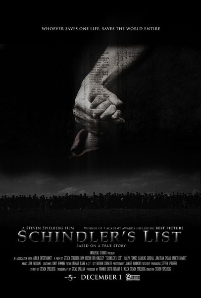 Постер Schindler's list