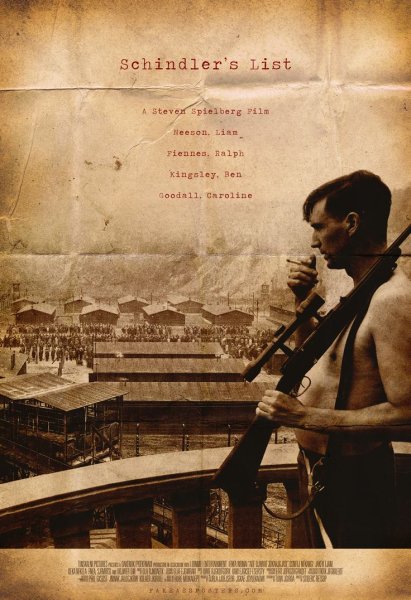 Список Шиндлера 1993 Постер