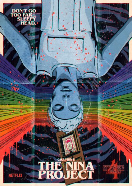 Очень странные дела 4 сезон Постер