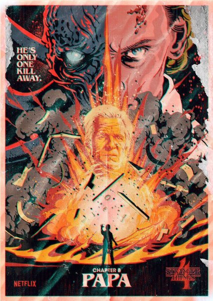 Очень странные дела сериал Постер