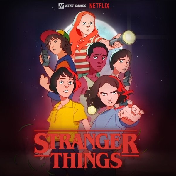 Stranger things плакат
