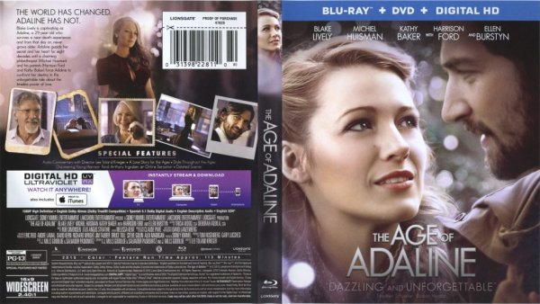 Век Адалин фильм 2015 обложка