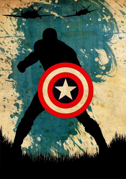 Captain America Постер