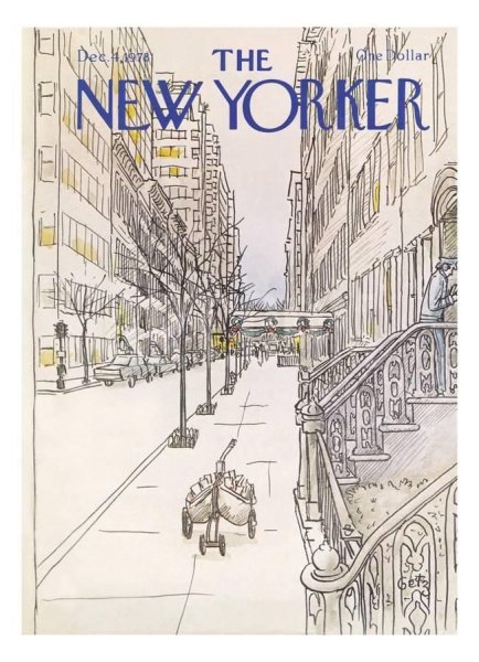 Постер обложка журнала New Yorker