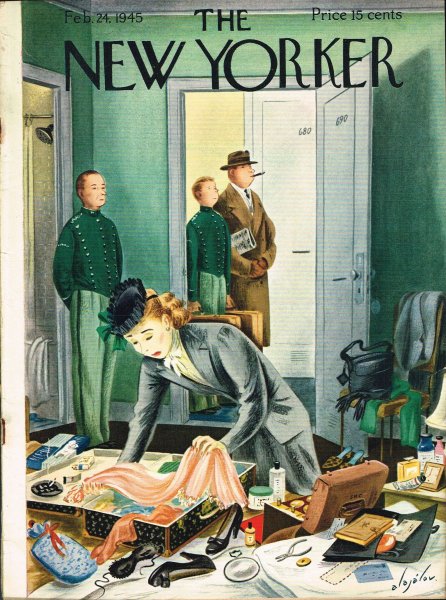 Постер обложка журнала New Yorker