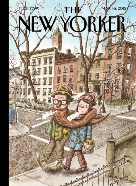 Винтажные обложки журналов New Yorker