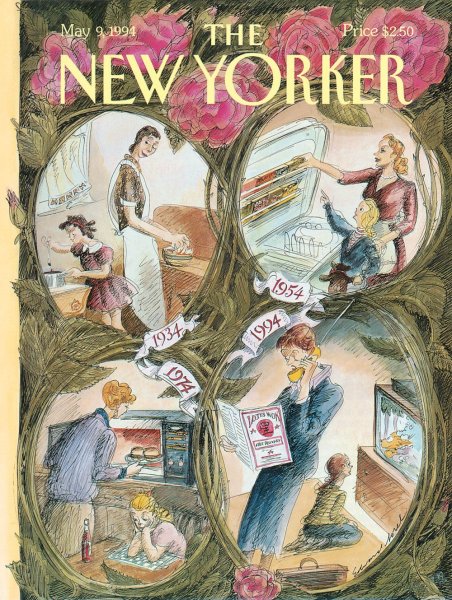 Постер обложка журнала New Yorker