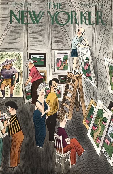 Обложки журнала the New Yorker 1960